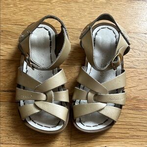 Gold Salt Water Sandals Saltwater